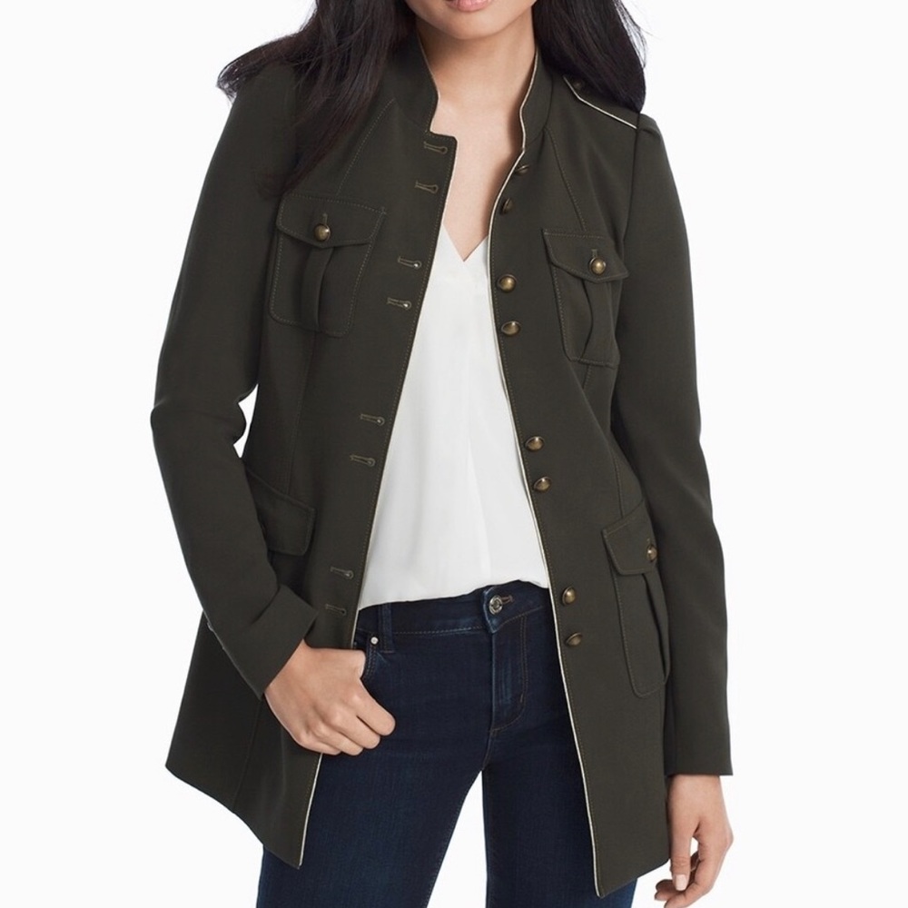 WHBM Military Jacket